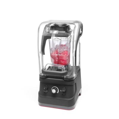 Stoní barový mixér s krytem, HENDI, 2,5L, Černá, 230V/1680W, 250x300x(H)540mm | 230688